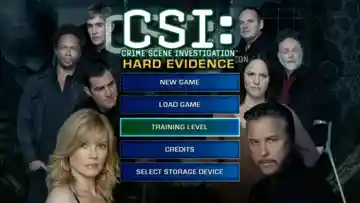 CSI Hard Evidence (USA) screen shot game playing